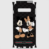 Samsung S10 Telefon Kaplama - Mickey Çift - 1