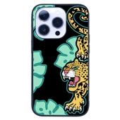 iPhone 14 Pro Max Tamperli Glossy Cam Kapak - Panter - 2