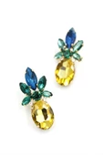 Ananas Küpe - Altın Rengi - 2
