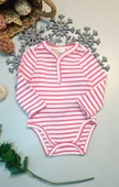 Kaşkorse Uzun Kol Body (Pembe) - 1