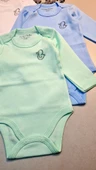 Cemre Bebe Uzun Kol Üçlü Mavi - 2