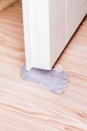 OMAK DECO BELLA 2li Ayak Şekilli Kapı Stoperi Kapı Altı Tutacak Oda Kapısı Tutucu Aparat - 1