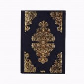 Toptan Defter 40 Adet Siyah Yapraklı Küçük Boy Defter - 4