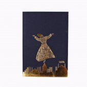 Toptan Defter 40 Adet Siyah Yapraklı Küçük Boy Defter - 5