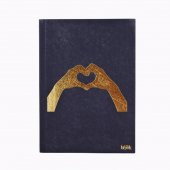 Toptan Defter 40 Adet Siyah Yapraklı Büyük Defter - 4