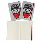 Toptan Defter 40 Adet Sert Kapak Panda Defter - 1