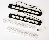 Gündüz Ledi Farı SuGeçirmez Beyaz Işık Esnek Ayarlanabilir 1 Çift - 2