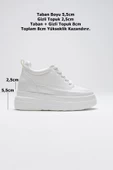 Serenity Kadın Günlük Spor Ayakkabı Beyaz Renk Gizli Topuk TR011Y01B thumbnail 2