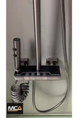 TERMOSTATİK ANTRASİT ULTRA LÜKS  BANYO SETİ 4 FONKSIYONLU - 2