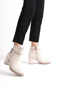 Serenity Topuklu Günlük Kadın Bot Ten Rengi TR002K2301B thumbnail 2