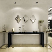 FİYA Baklava Model Dekoratif Ayna - 3