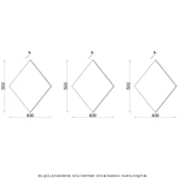 FİYA Baklava Model Dekoratif Ayna - 4