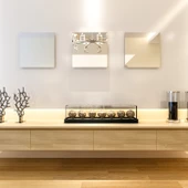 FİYA 40 x 40 Dekoratif Ayna (Askılı) - 2