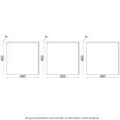 FİYA 40 x 40 Dekoratif Ayna (Askılı) - 4