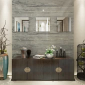 FİYA 40 x 40 Dekoratif Ayna (Askılı) - 1