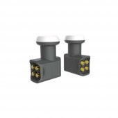 Dörtlü 4 lü Lnb Quad 0,1dB 4 Çıkışlı Lnb MaxLevel Rose - 1