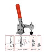 Yatay Taban Clamp Dikey Bağlantı Elemanı 1102 Y - 1