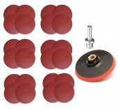 Cırt Zımpara Seti + Matkap Aparatı 115 mm (26 Parça) - 1