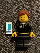 Orjinal Lego Minifigür Lego Store Employee Female thumbnail 1