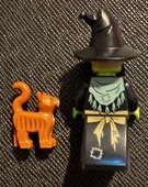 Orjinal Lego Minifigür Wicked Witch With Cat thumbnail 2