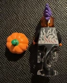Orjinal Lego Minifigür Fiery Ghost with Pumpkin thumbnail 2