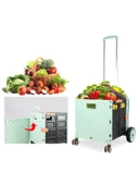 Germany Style Katlanabilir Portatif Pazar ve Market Arabası 40 kg - 3