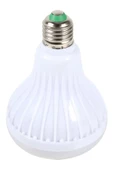 Rollovie Bluetooth Music Bulb Akıllı Hoparlör Led Işıklı Uzaktan Kumandalı Müzikli Ampul 7 Renk Işıklı thumbnail 6