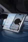 W12 Vakumlu Mıknatıslı Araç İçi Vantuzlu Telefon Tutucu - 2