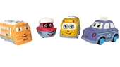 43813D METAL CAR TEAM 4 LÜ METAL ARABA SETİ 7 cm - 1