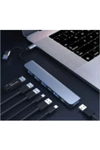 leasertech USB TYPE-C HUB 7in1USB ÇOĞALTICI 3.0 - 2