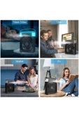 leasertech Buharlı Buzlu Işıklı Taşınabilir Vantilatör 5 Spreyli 7 Renk Gece Işığı - 7