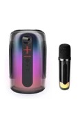 Kensa LeaserTech Pluse 8 Mikrofonlu Bluetooth Hoparlör Ses Bombası Karaoke Seti - 1