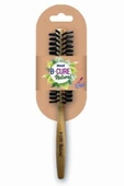 Banat B-cure Natural 263 Isıya Dayanıklı Uzun Ömürlü Ahşap Fön Fırçası - 1