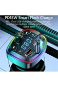 Kensa Araç Bluetooth FM Transmitter MP3 ve Şarj - 3