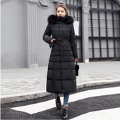 Kışlık Tam Boy Günlük Kadın Şişme Mont - 2