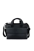 Grande Erkek Hakiki Deri Evrak Çantası Siyah  6881 thumbnail 3