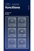 Telefon Kablosuz Şarj İstasyonu Speaker Özellikli Led Işıklı FM Radyolu Bluetooth Speaker BT2301 - 6