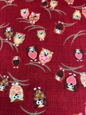 Patchwork Kumaşı - Baykuş Desenli KM28 - 1