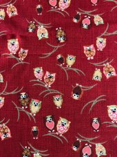 Patchwork Kumaşı - Baykuş Desenli KM28 - 2