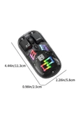 Şarjlı Transparan RGB Çift Modlu Kablosuz Mouse 1600 DPI Wireless Bilgisayar Faresi KM16 - 3