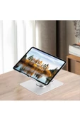 iPad ile Uyumlu Stant Yüksekliği Ayarlanabilir Tutucu Tok Alüminyum 10-17 inç Uyumlu H06 - 3