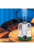 3 Litre Hacimli Humidifier Buhar Makinesi Nemlendirici Aroma Terapi Difüzörü 3000 Ml Kapasiteli - 1