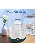 3 Litre Hacimli Humidifier Buhar Makinesi Nemlendirici Aroma Terapi Difüzörü 3000 Ml Kapasiteli - 2