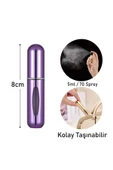 Doldurulabilir Mini Parfüm Şişesi Küçük Boy 8cm 3 Adet - 4