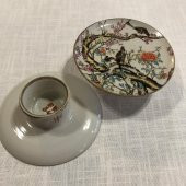 Ayaklı Tabak - Antika Porselen SR439 - 5