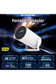 Hy300 Projeksiyon Wifi 6 Bt5.0 Ev Sineması Projeksiyon - 5