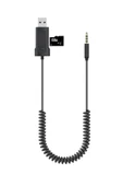 Bluetooth Adaptor AUX 3.5mm Girişli Bluetooth Çevirici 35cm BT750 - 3