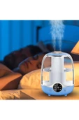 3 Litre Hacimli Humidifier Buhar Makinesi Nemlendirici Aroma Terapi Difüzörü 3000 Ml Kapasiteli - 1