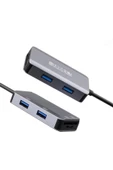 Çoklayıcı Adaptör 6 in 1 USB To USB A  SD Kart TF Kart Macbook Uyum Çevirici Adaptör Çok PortluZR786 - 3