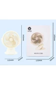 Taşınabilir Mini USB Şarjlı Fan Kıskaçlı 3 Kademeli  Şarjlı Mini Vantilatör Soğutucu 14cm YS2285 - 5